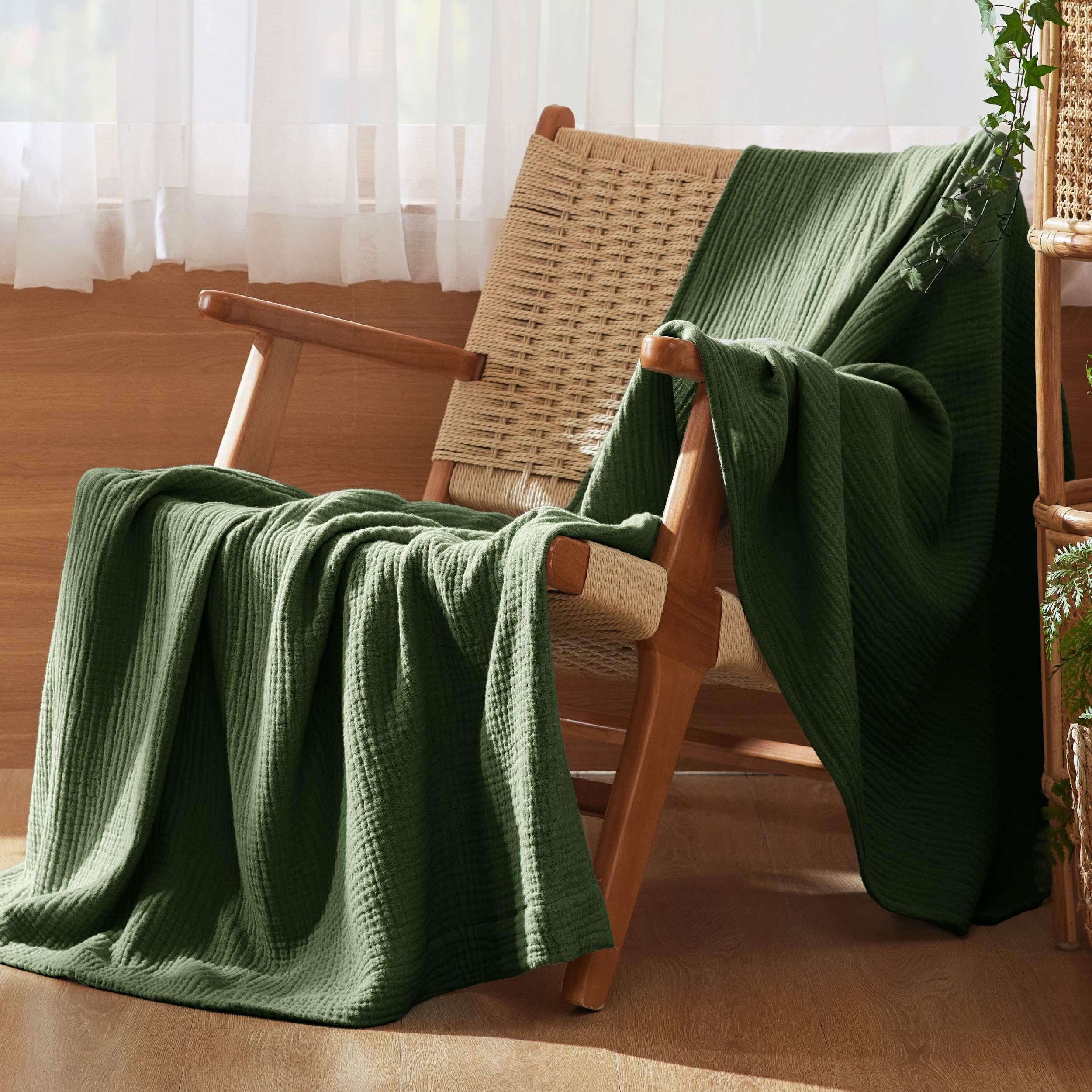 Foto 6 pulgar | Manta Bedsure Verde