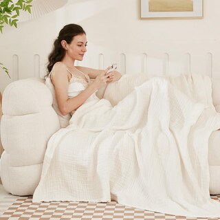 Foto 2 | Manta Emme Queen Blanca - Venta Internacional