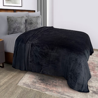 Foto 5 | Cobertor Ligero King Size Ultrasuave Negro Térmico