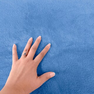 Foto 6 | Cobertor Ligero Matrimonial Ultrasuave Azul Térmico Celeste