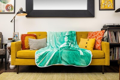 Foto 5 | Manta Polar Plateada Buffalo Wicked Glinda Elphaba, 45 X 60 Cm - Venta Internacional.