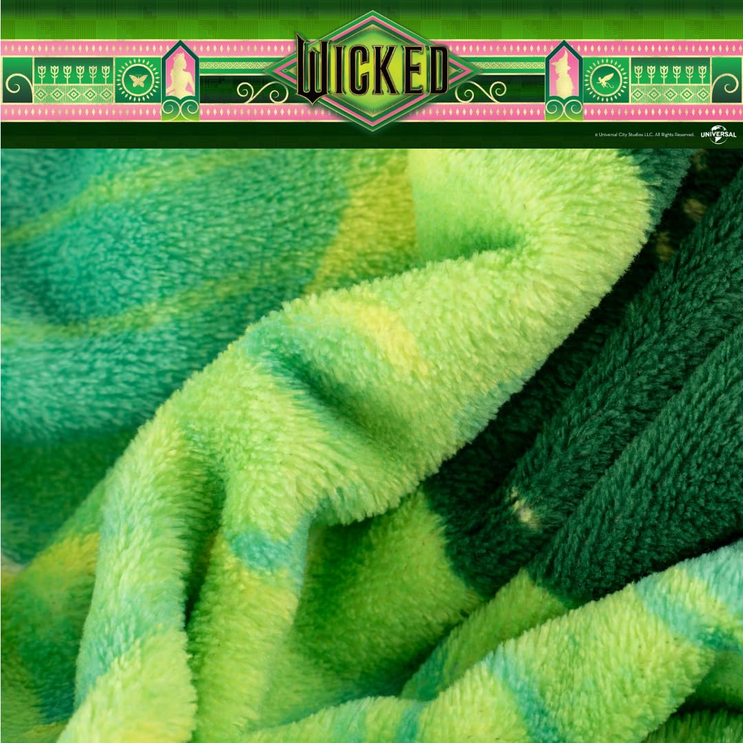 Foto 4 | Ropa De Cama Throw Franco Collectibles Wicked Elphaba De 46 X 60 Pulgadas - Venta Internacional.