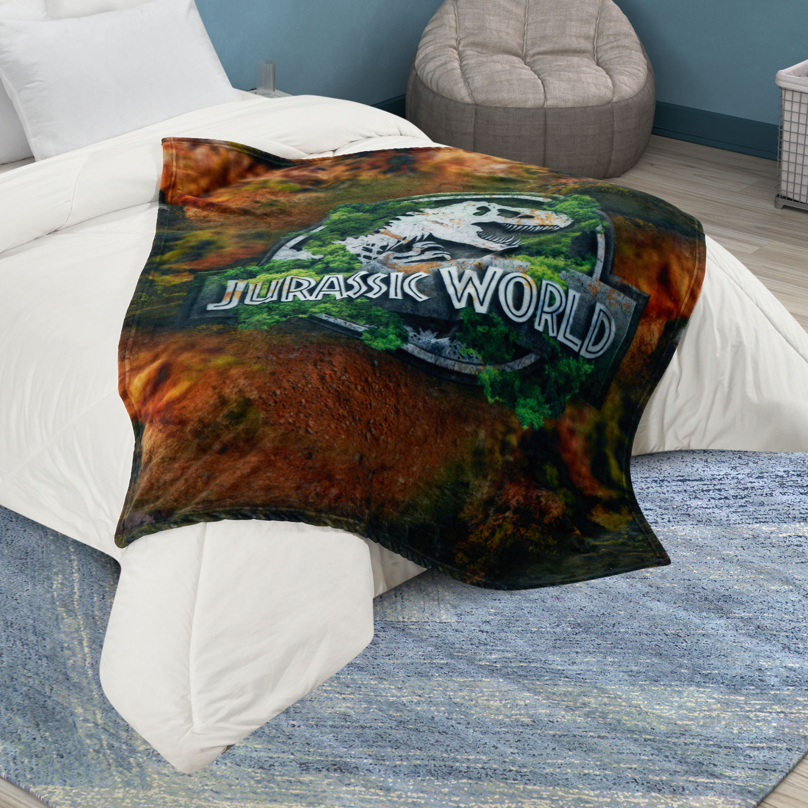 Foto 2 | Cobertor Frazada Jurassic World
