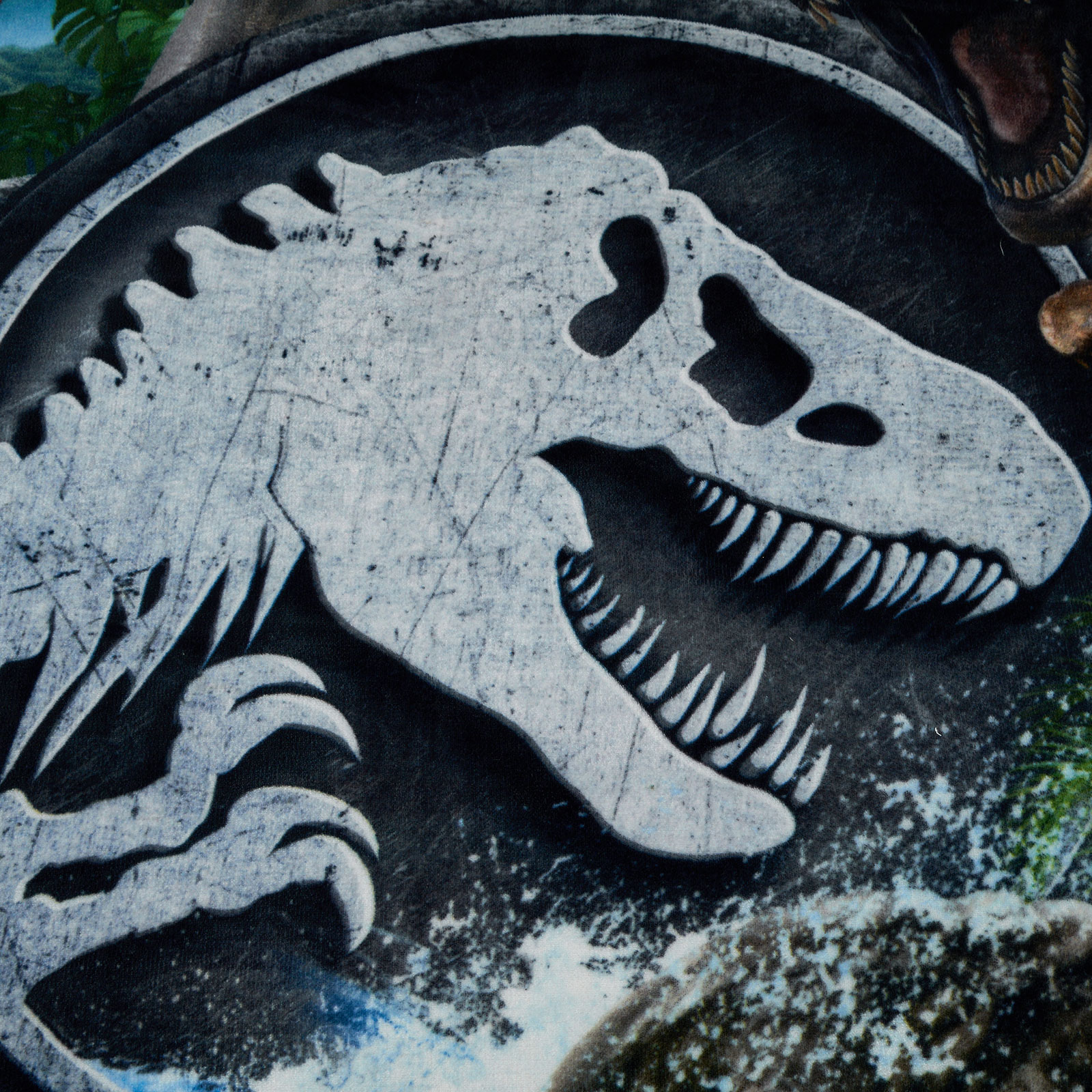 Foto 7 pulgar | Cobertor Serenity Matrimonial Jurassic World Giants