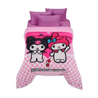 Foto 1 | Cobertor Serenity Matrimonial Kuromi Y My Melody