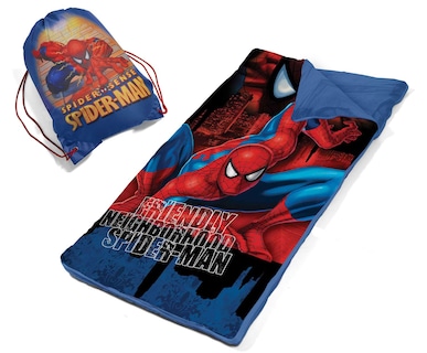 Foto 1 | Set De Sacos De Dormir Idea Nuova Marvel Spiderman Multicolor - Venta Internacional.
