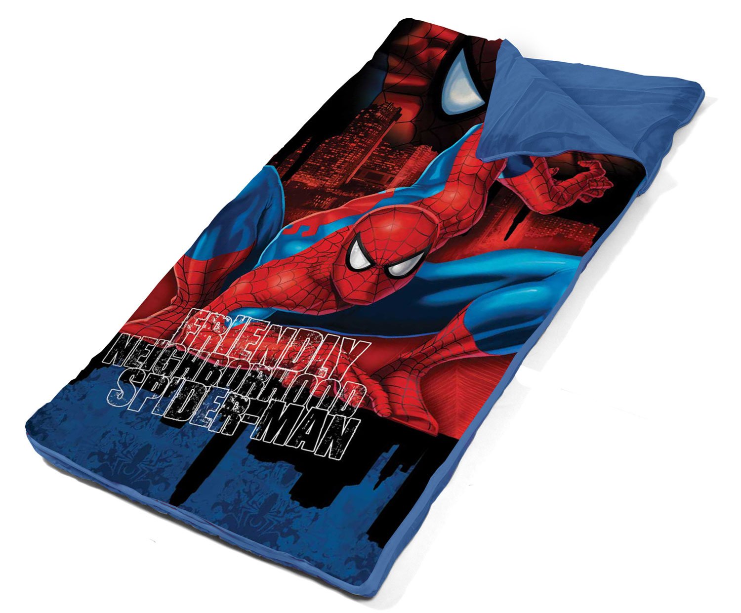 Foto 3 | Set De Sacos De Dormir Idea Nuova Marvel Spiderman Multicolor - Venta Internacional.