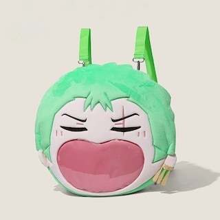 Foto 2 | Mochila De Felpa Sanmu One Piece Zoro Creative Design - Venta Internacional.