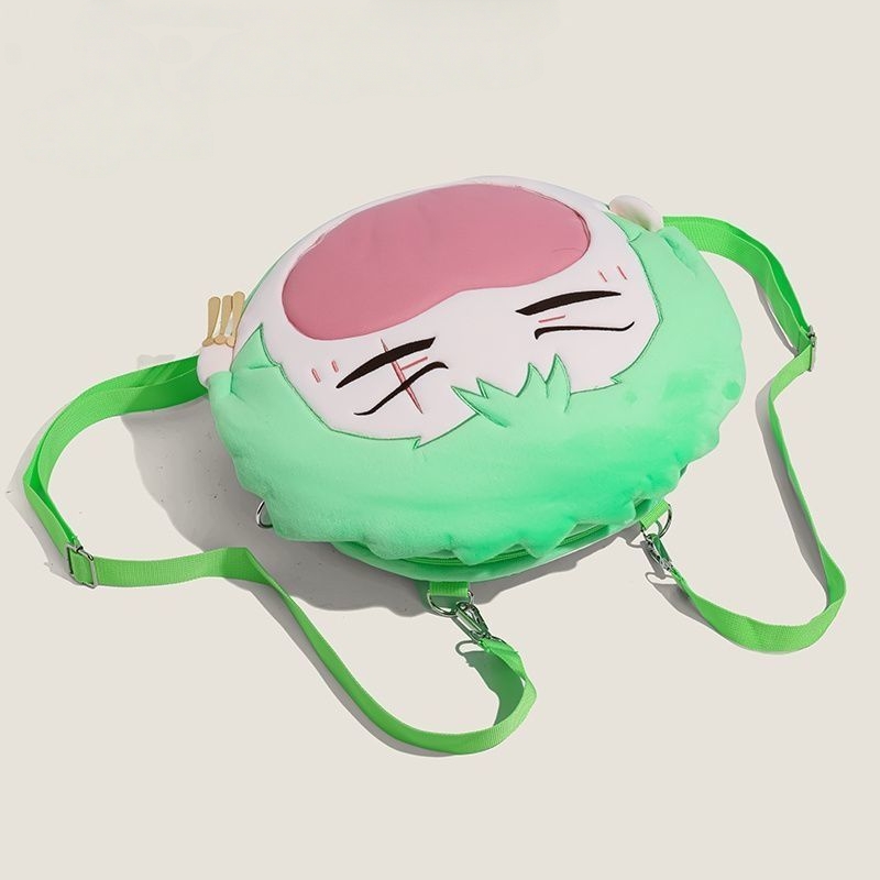 Foto 3 | Mochila De Felpa Sanmu One Piece Zoro Creative Design - Venta Internacional.