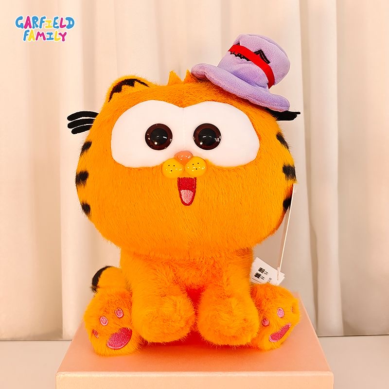 Foto 2 | Juguete De Peluche Sanmu Cartoon Garfield Cat Gentleman Para Niños - Venta Internacional.