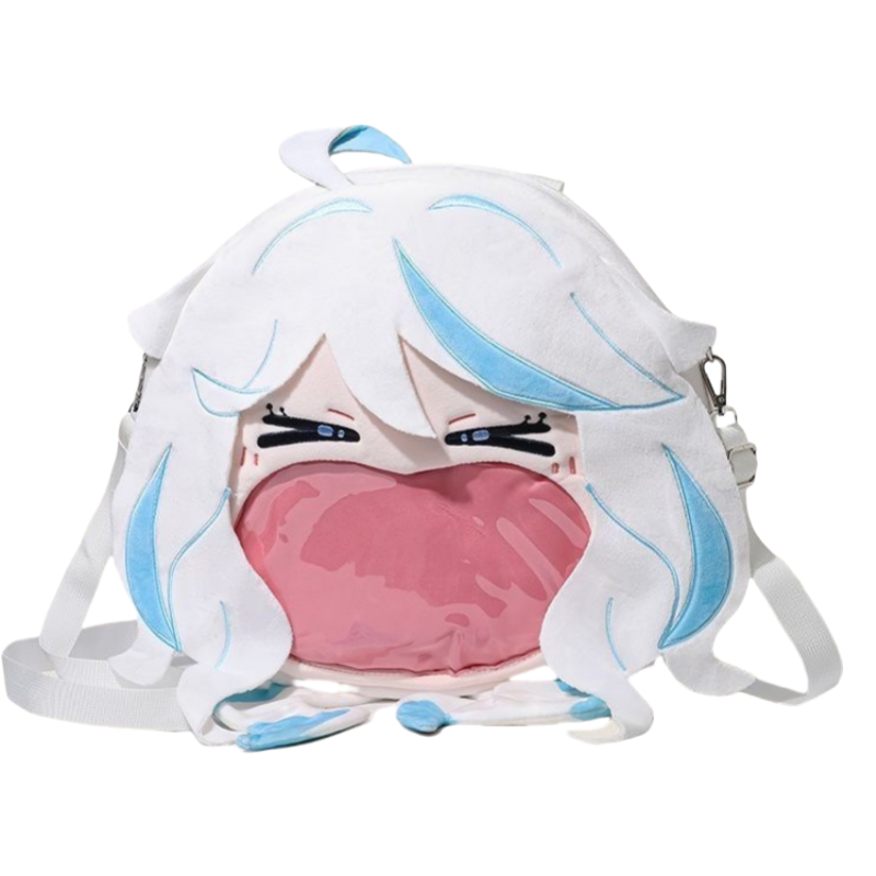 Foto 4 pulgar | Mochila De Felpa Focalors Genshin Impact Anime Para Todas Las Edades - Venta Internacional.