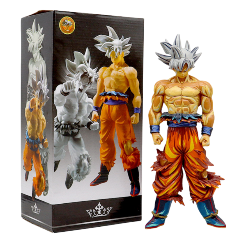 Foto 1 | Figura De Anime Sanmu Dragon Ball Goku  Pelo Gris  Pvc  14 Años O Más - Venta Internacional.
