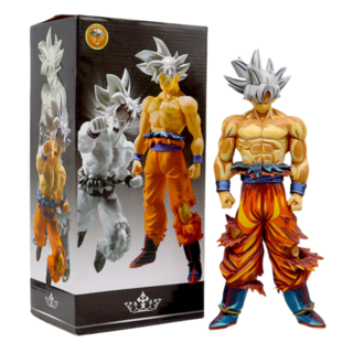 Foto 1 | Figura De Anime Sanmu Dragon Ball Goku Pelo Gris Pvc 14 Años O Más - Venta Internacional.
