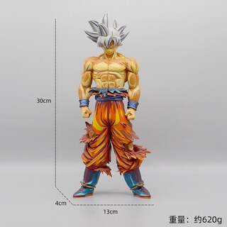 Foto 3 | Figura De Anime Sanmu Dragon Ball Goku Pelo Gris Pvc 14 Años O Más - Venta Internacional.