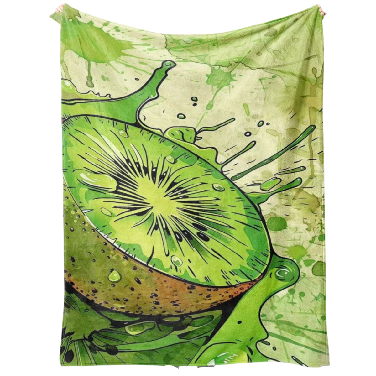 Foto 1 | Manta Sanmu De Franela Soft Fruit Kiwi Trend  300 G - Venta Internacional.