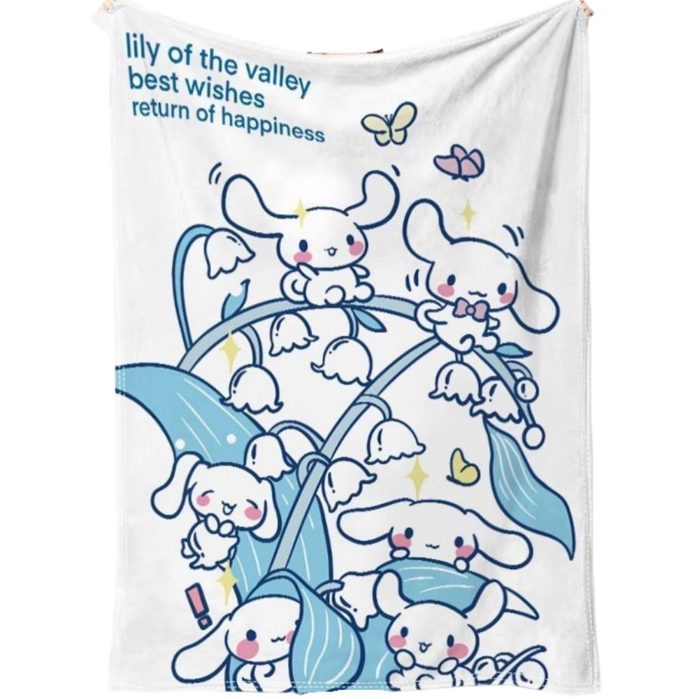 Foto 2 pulgar | Manta Sanmu Frannel Cinnamoroll Smile Soft 300 G - Venta Internacional.