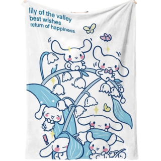 Foto 1 | Manta Sanmu Frannel Cinnamoroll Smile Soft 300 G - Venta Internacional.