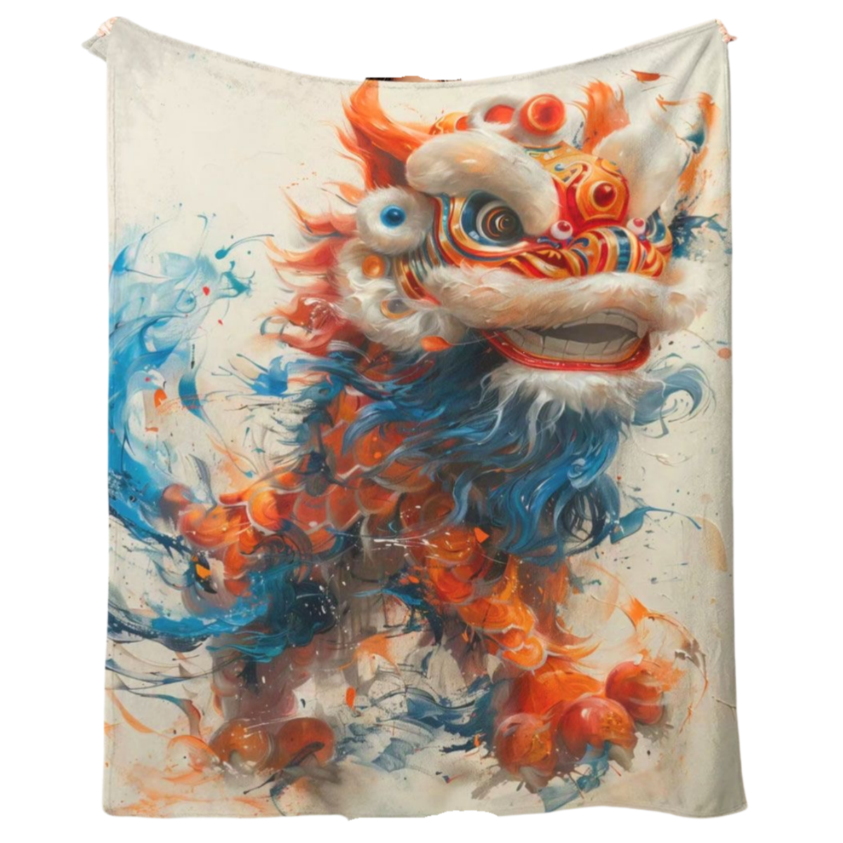 Foto 2 pulgar | Manta Sanmu De Franela Suave  León Chino  Poliéster  300 G - Venta Internacional.