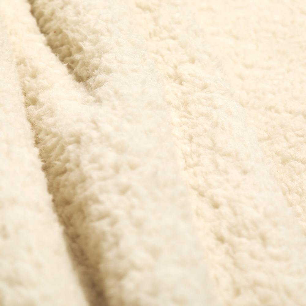 Foto 5 | Cobertor Ligero King Size Elefantito Hogar Avena Color Beige Sherpa Térmica