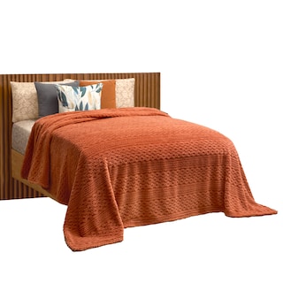 Foto 1 | Cobertor Ligero King Size Elefantito Hogar Ava Color Shedron Suave Textura 3d