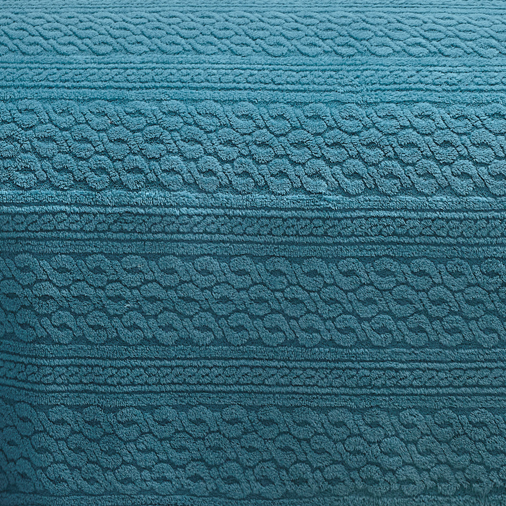 Foto 6 pulgar | Cobertor Ligero King Size Elefantito Hogar Lazuli Color Azul Suave Textura 3d