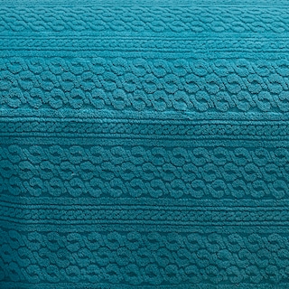 Foto 5 | Cobertor Ligero King Size Elefantito Hogar Lazuli Color Azul Suave Textura 3d