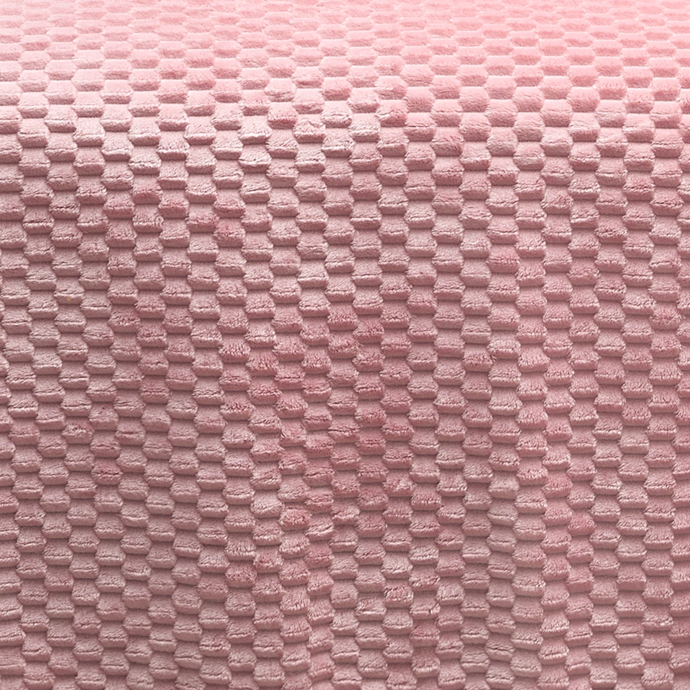 Foto 3 | Frazada Descanso Elefantito Hogar Isabela Color Rosa Suave Textura 3d