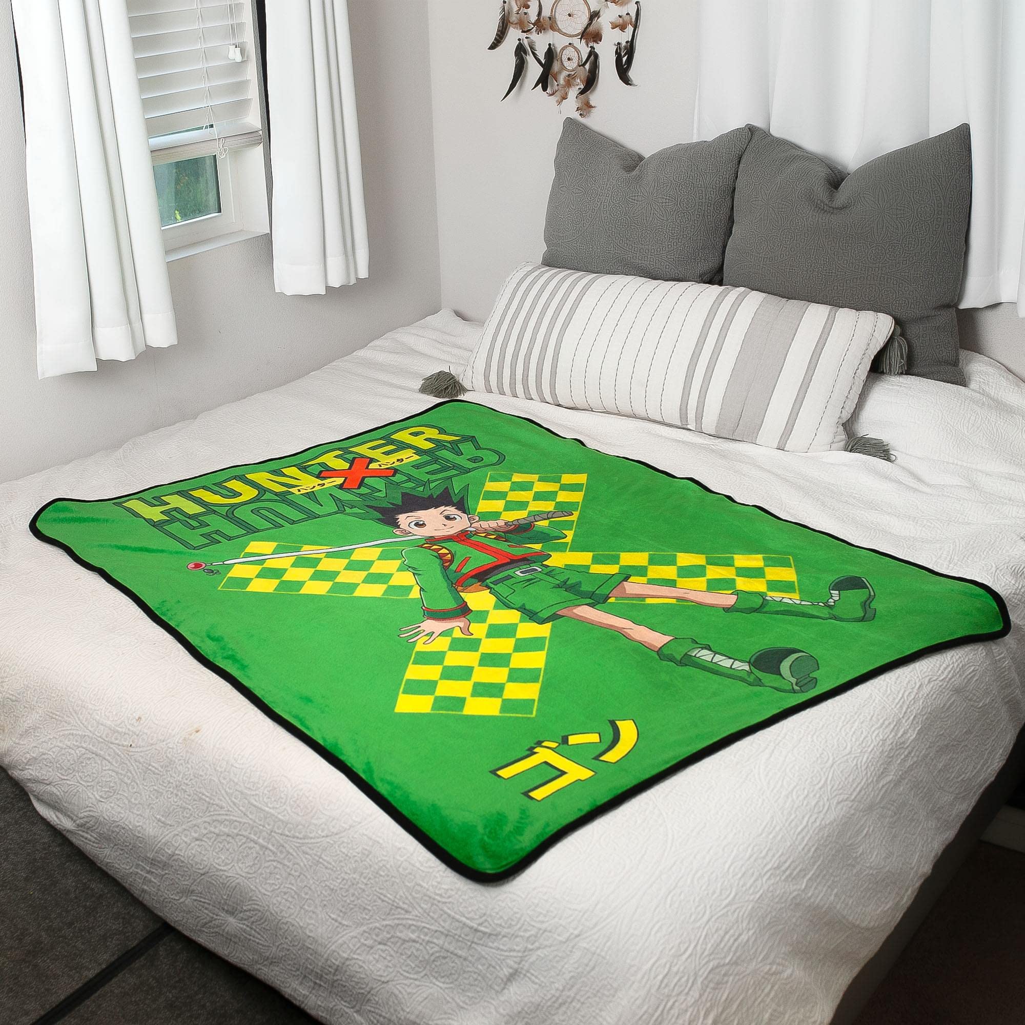 Foto 8 pulgar | Manta De Felpa Hunter X Hunter Gon Freecss 115 X 150 Cm - Venta Internacional.