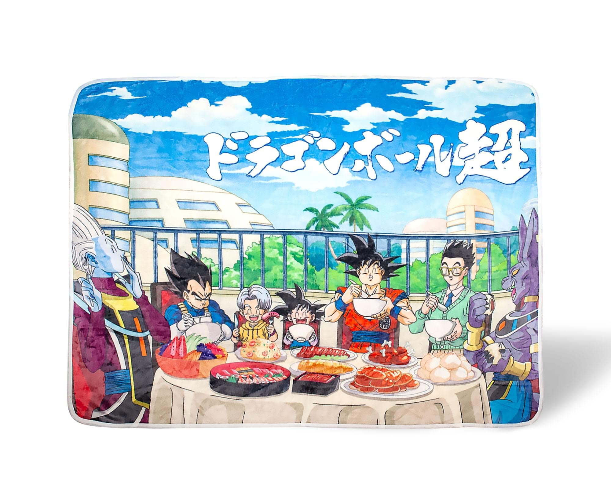 Foto 1 | Manta Just Funky Dragon Ball Super Feast  114 X 152 Cm - Venta Internacional.