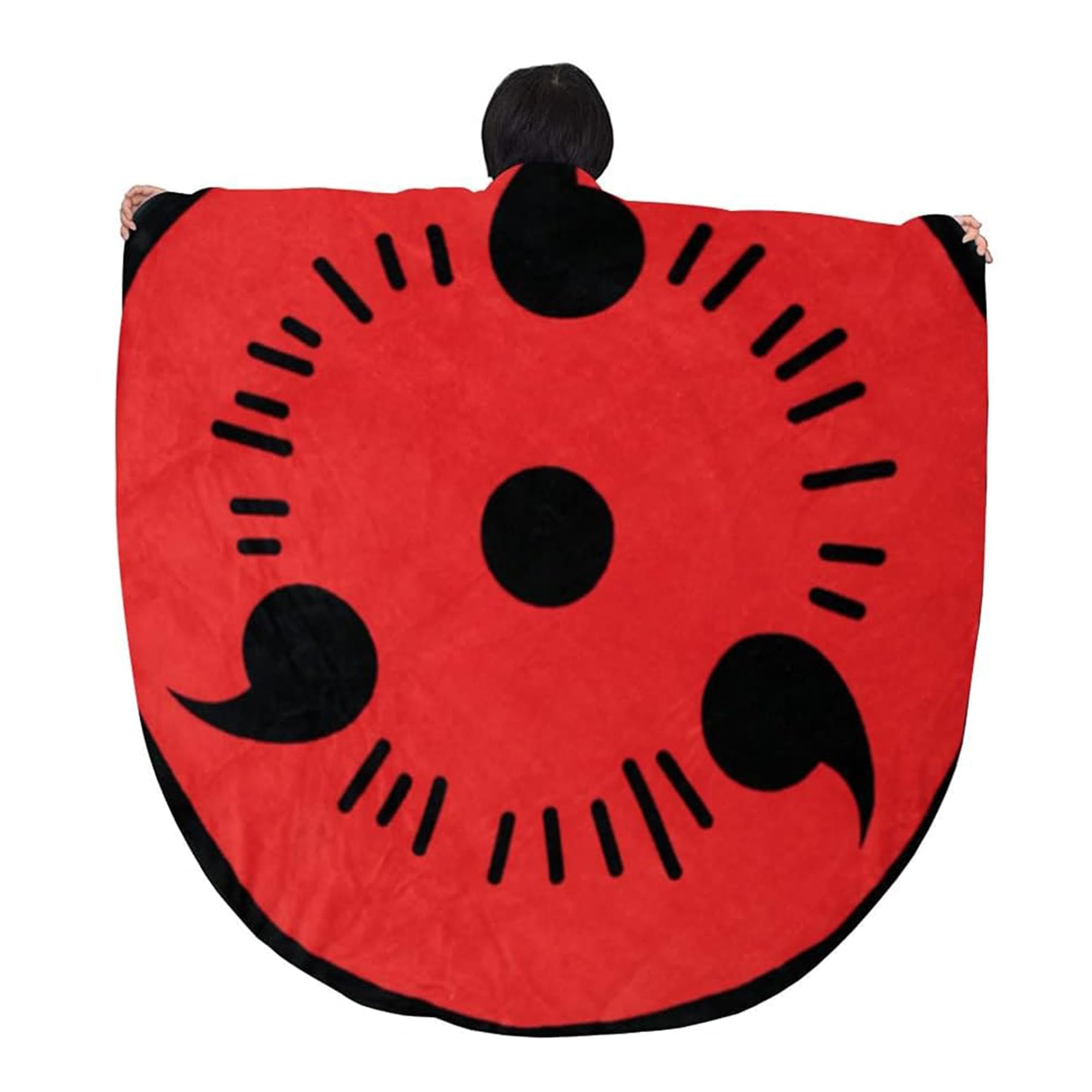 Foto 4 | Manta Just Funky Naruto Shippuden Sharingan 122 Cm - Venta Internacional.