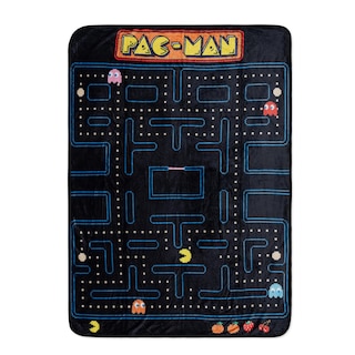 Foto 1 | Manta Toynk Pac-man Classic Maze 114 X 152 Cm - Venta Internacional.