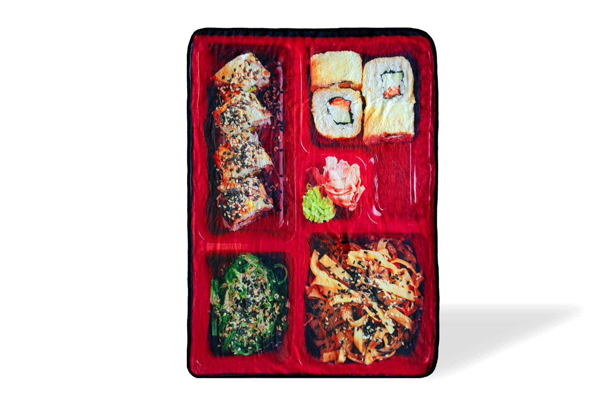 Foto 2 pulgar | Manta Just Funky Japanese Bento Box Food 150 X 110 Cm - Venta Internacional.