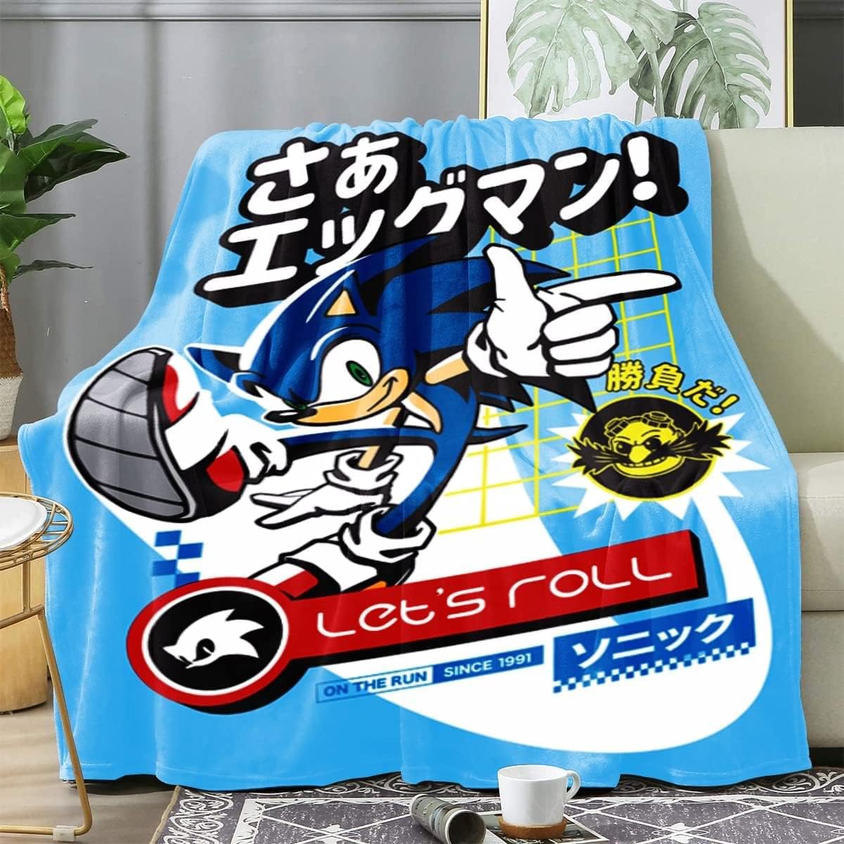 Foto 3 | Manta Just Funky Sonic The Hedgehog Let's Roll - Venta Internacional.
