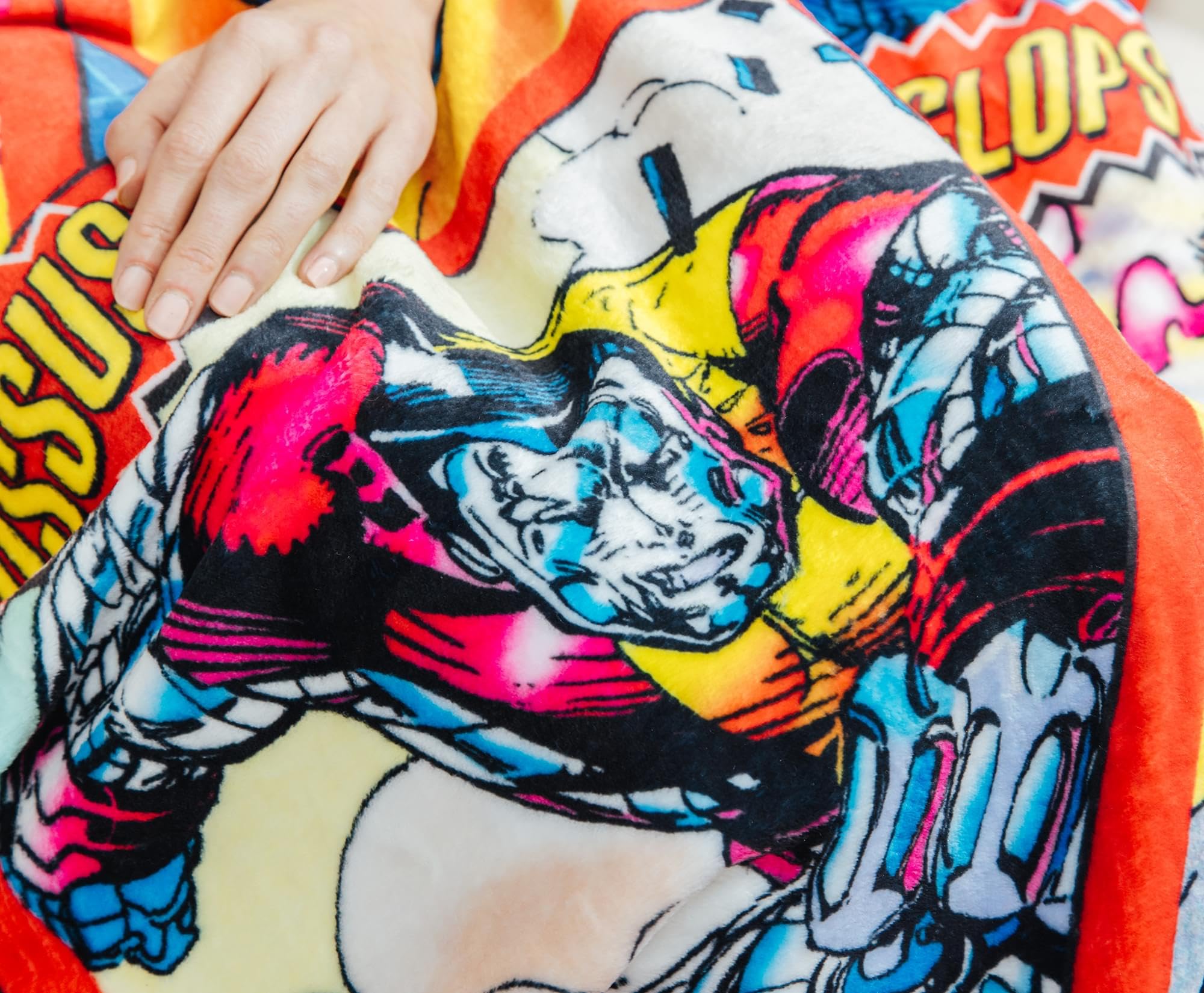 Foto 7 pulgar | Manta Plateada Con Tarjetas De Personajes De Los X-men De Buffalo  Marvel - Venta Internacional.