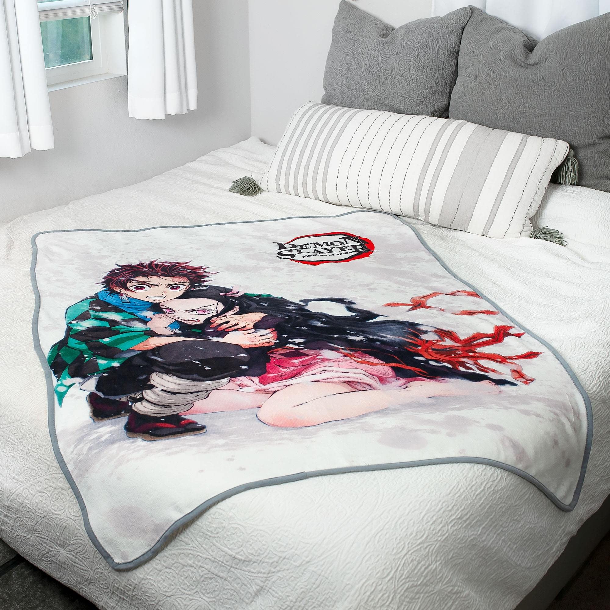 Foto 7 | Manta Just Funky Demon Slayer Tanjiro & Nezuko - Venta Internacional.