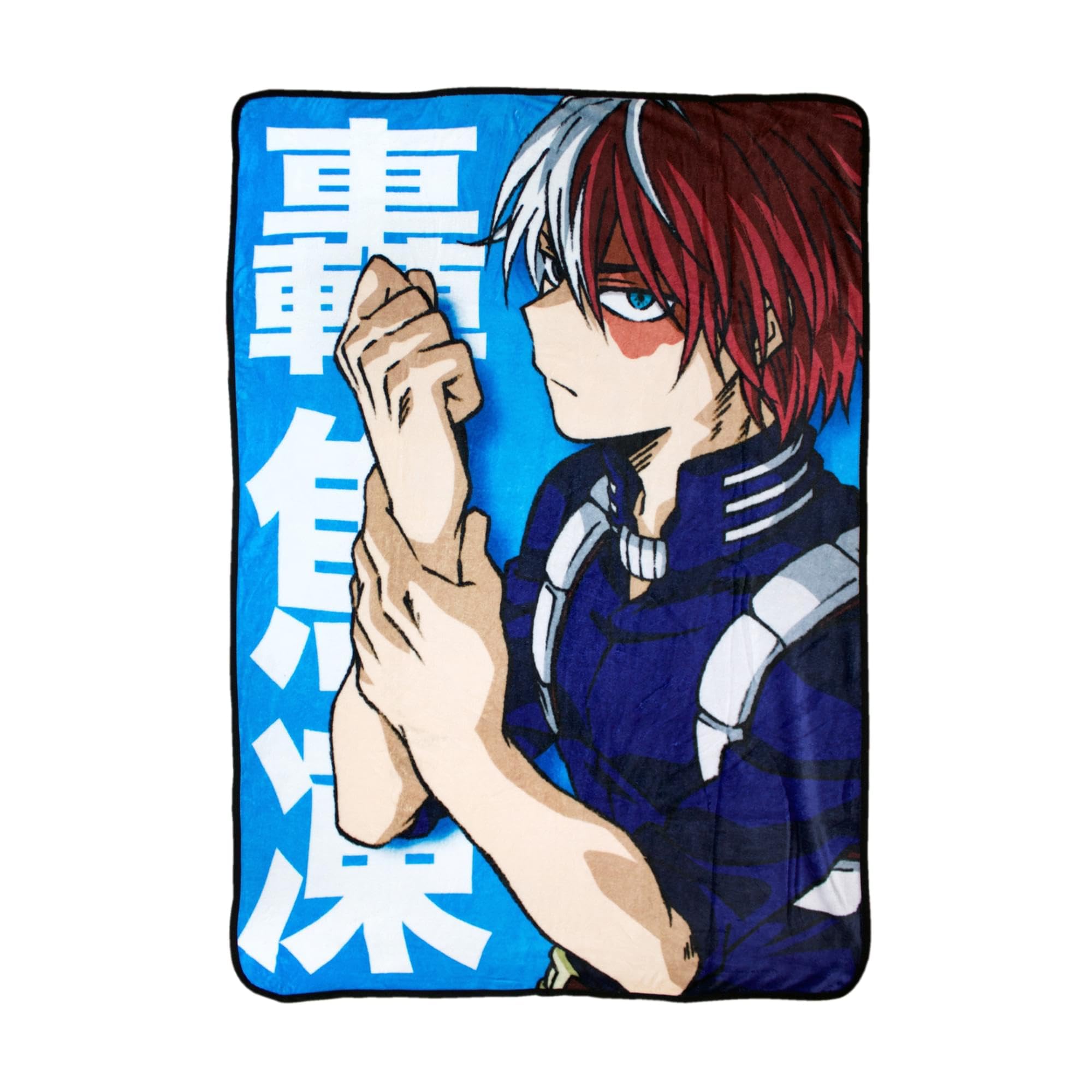 Foto 2 pulgar | Manta Polar Just Funky My Hero Academia Shoto Todoroki - Venta Internacional.