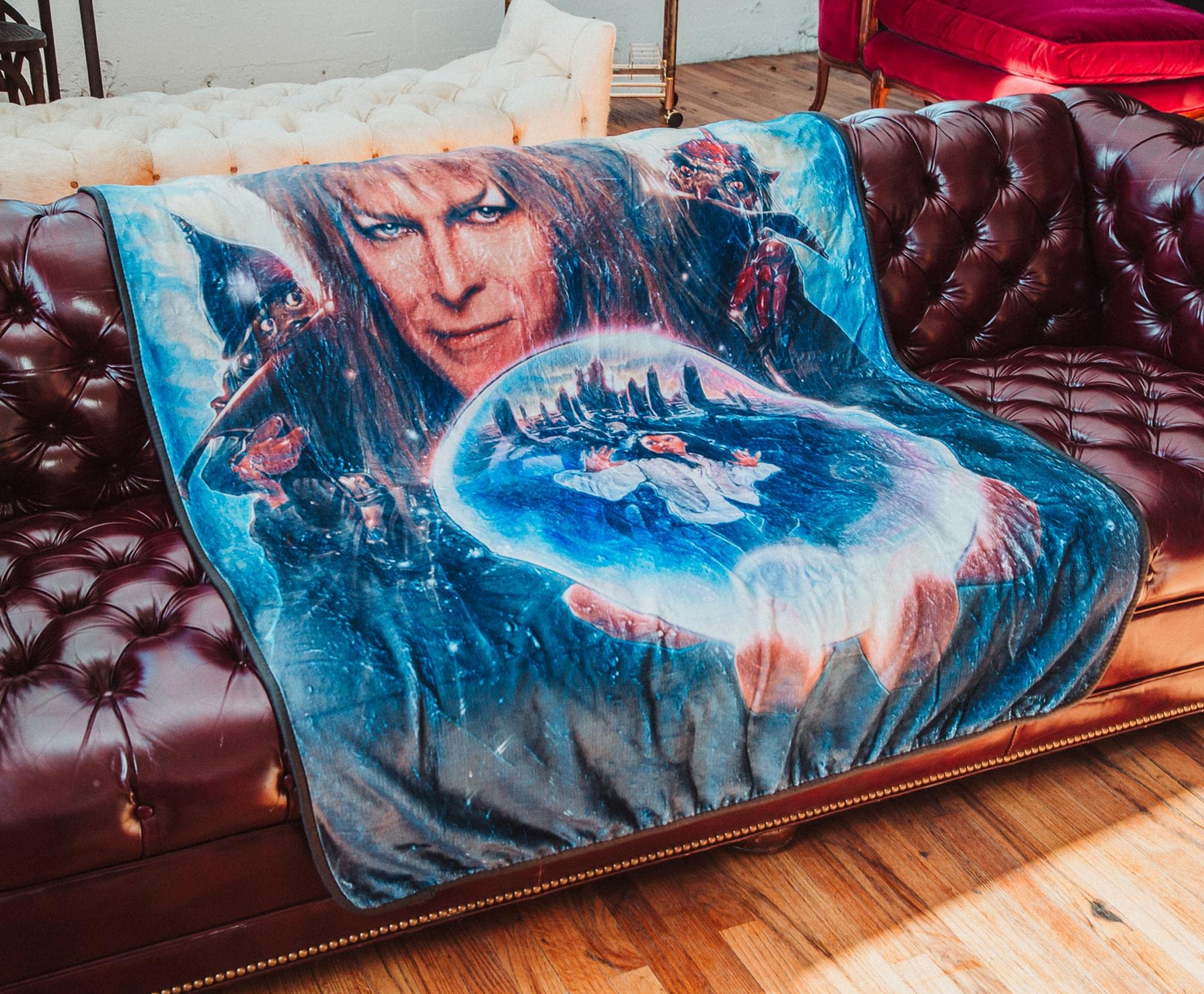 Foto 5 pulgar | Manta Polar Con Póster De La Película Toynk Labyrinth  114 X 152 Cm - Venta Internacional.
