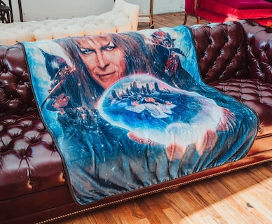 Foto 4 | Manta Polar Con Póster De La Película Toynk Labyrinth 114 X 152 Cm - Venta Internacional.