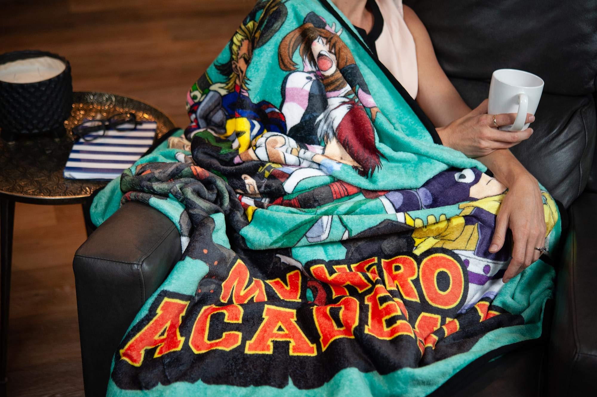 Foto 6 | Manta Just Funky My Hero Academia U.a. Academy Heroes - Venta Internacional.