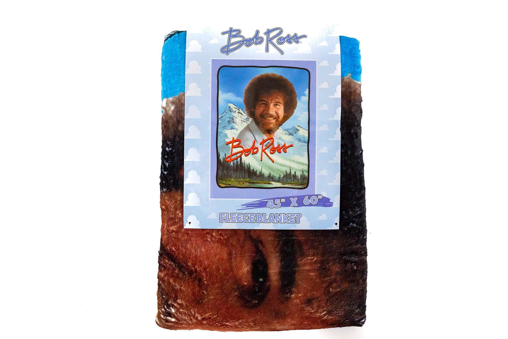 Foto 4 pulgar | Manta De Forro Polar Suave Con Diseño De Bob Ross De Toynk  114 X 152 Cm - Venta Internacional.