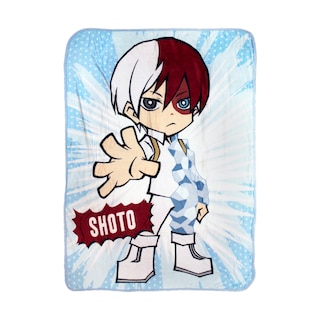 Foto 1 | Manta De Felpa Just Funky My Hero Academia Mha-sky Blue - Venta Internacional.