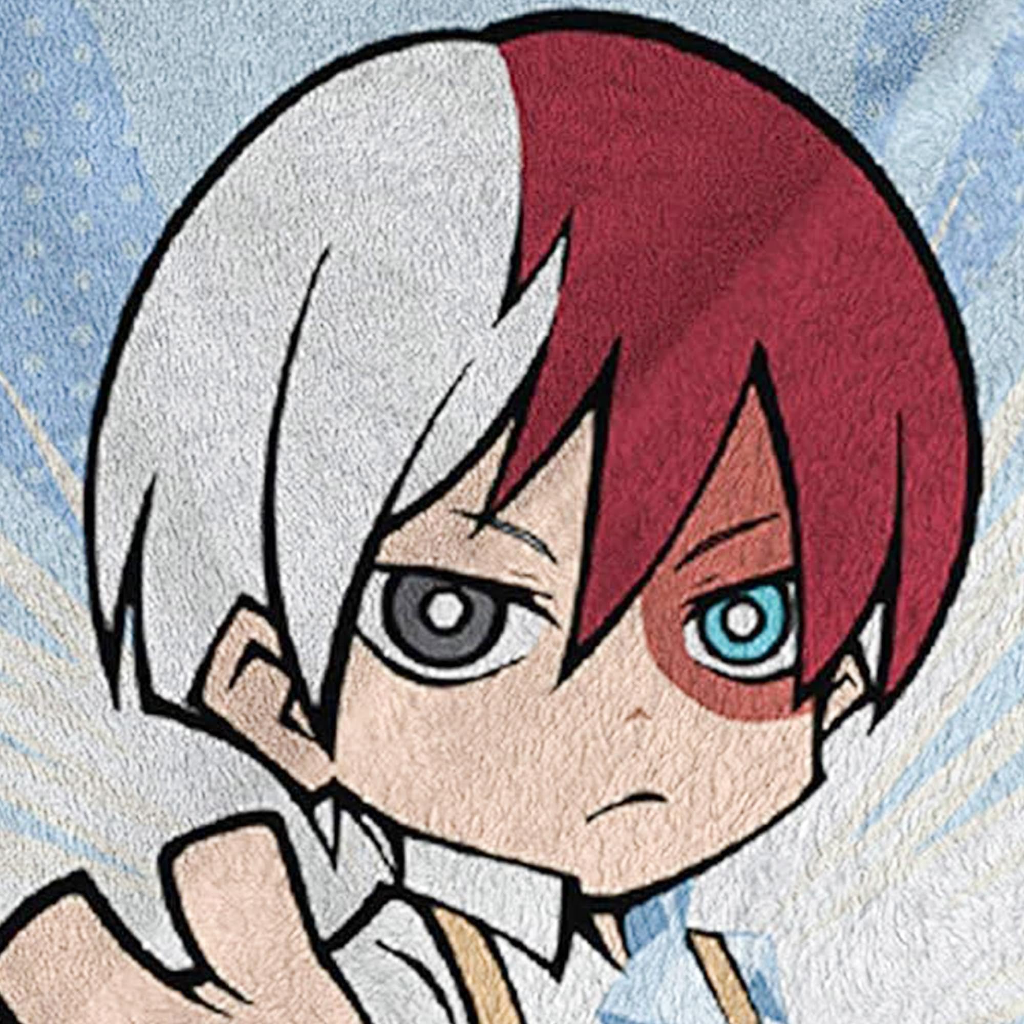 Foto 4 pulgar | Manta De Felpa Just Funky My Hero Academia Mha-sky Blue - Venta Internacional.