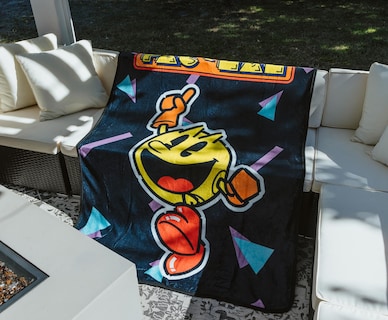 Foto 5 | Manta Toynk Pac-man Classic Jumping 114 X 152 Cm - Venta Internacional.