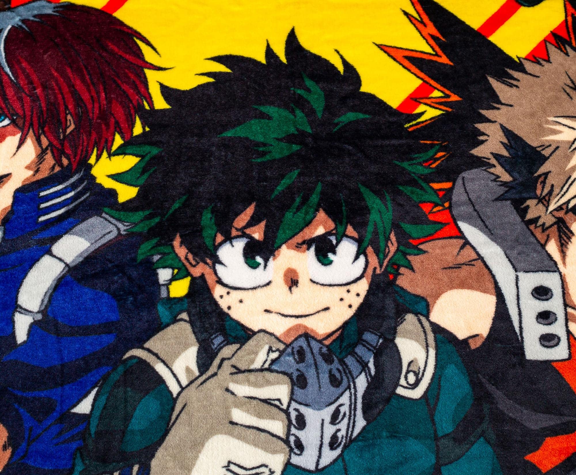 Foto 3 | Manta Just Funky Con Los Personajes De My Hero Academia  115 X 152 Cm - Venta Internacional.