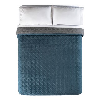 Foto 1 | Edredón Ultraligero Vianney Novo Cobalto color Azul Individual Doble Vista