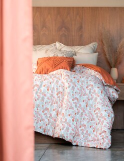 Foto 3 | Edredón Individual Vianney Duvet color Naranja