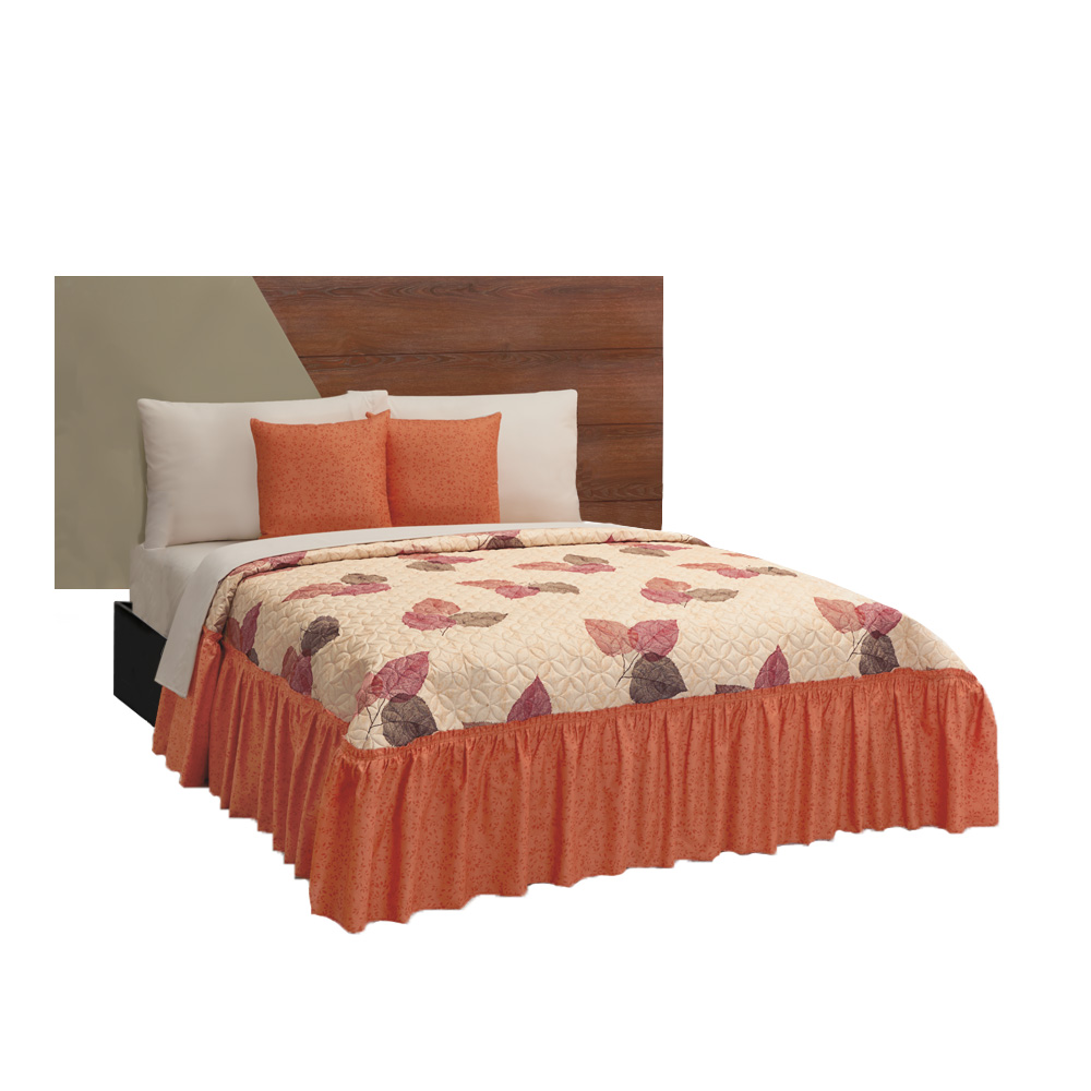 Foto 1 | Colcha con Cojines King Size Elefantito Hogar color Beige con Forro de Tela Arce