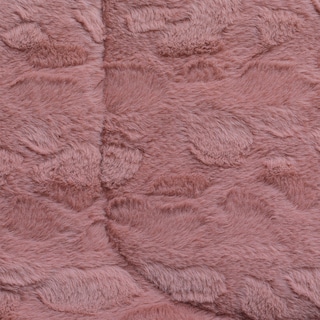 Foto 3 | Cobertor Sherpa Elefantito Hogar Rabbit color Rosa Térmico King Size