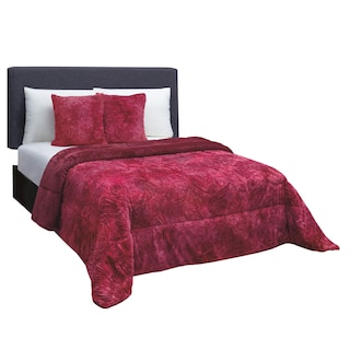 Foto 1 | Cobertor Elefantito Hogar Bison King Size color Tinto