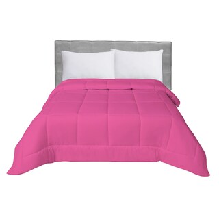 Foto 1 | Edredón Elefantito Hogar Duvet Carmine color Rosa Matrimonial